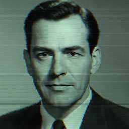 Depiction of human, 'Wendell Corey'