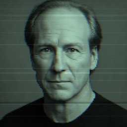 Depiction of human, 'William Hurt'