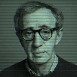 Depiction of human, 'Woody Allen'