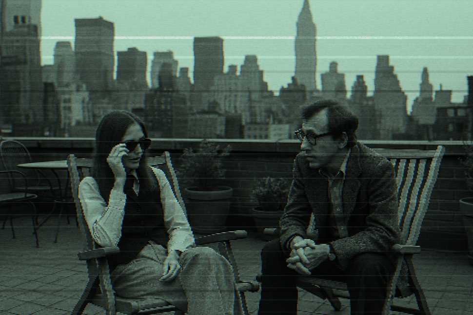 Depiction of the movie, 'Annie Hall'