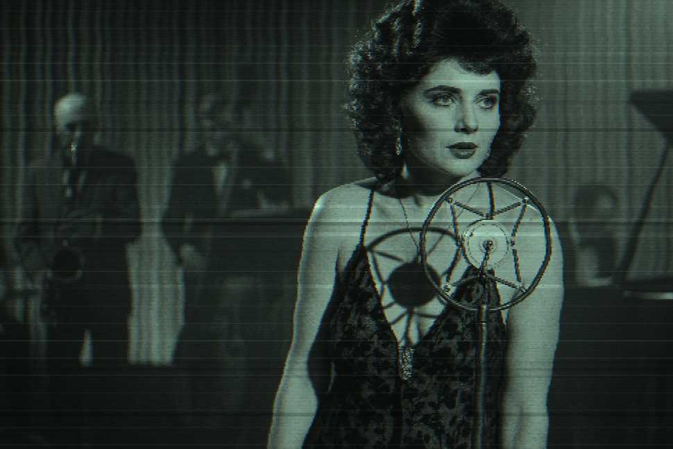 Depiction of the movie, 'Blue Velvet'