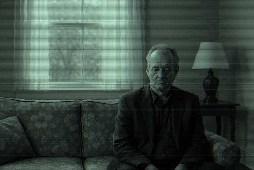Depiction of the movie, 'Broken Flowers'