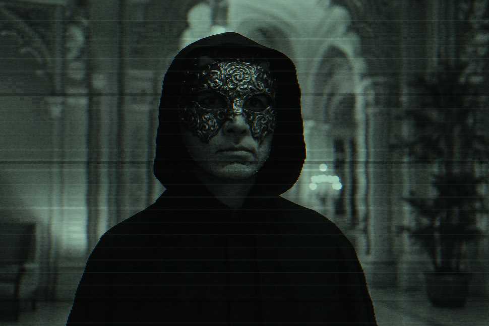 Depiction of the movie, 'Eyes Wide Shut'