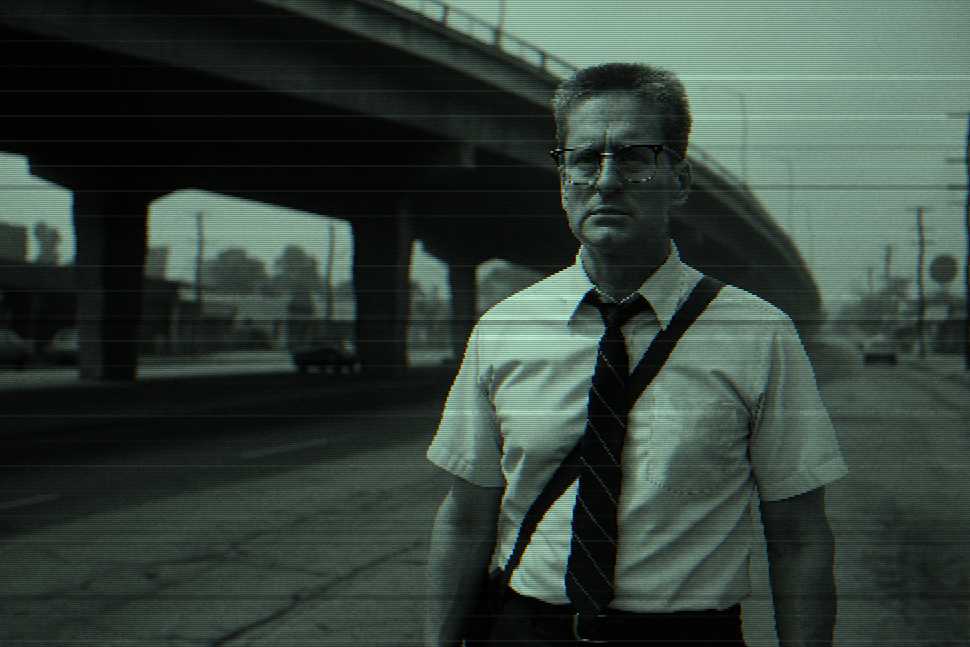 Depiction of the movie, 'Falling Down'