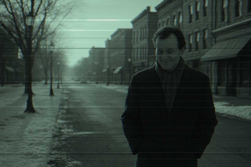 Depiction of the movie, 'Groundhog Day'