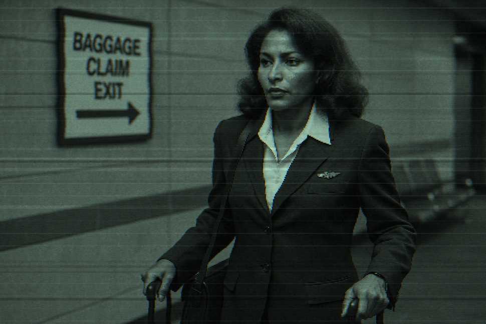 Depiction of the movie, 'Jackie Brown'