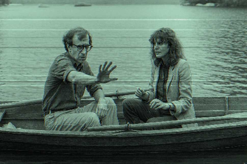 Depiction of the movie, 'Manhattan'