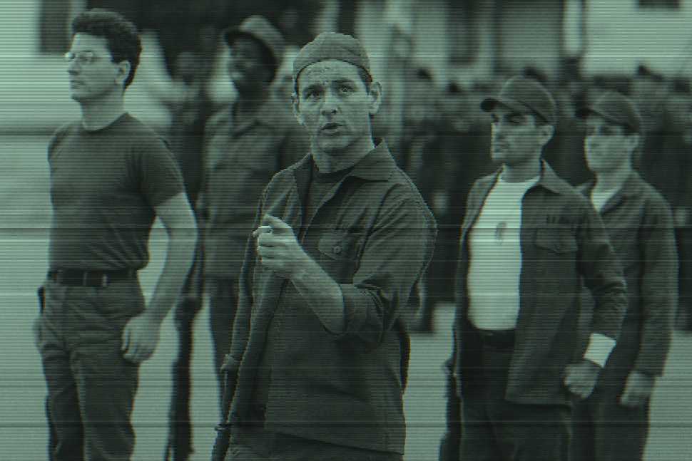 Depiction of the movie, 'Stripes'