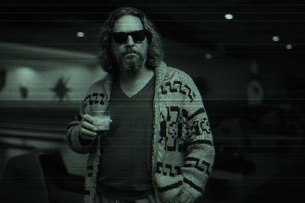 Depiction of the movie, 'The Big Lebowski'